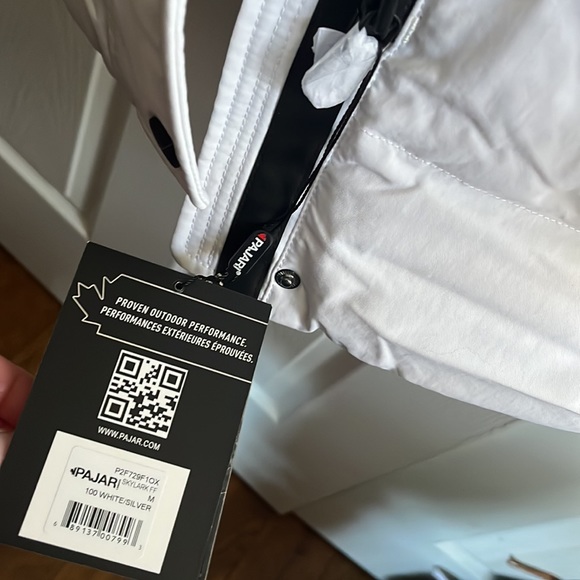 NWT Pajar Skylark white winter jacket size Medium - Picture 14 of 16